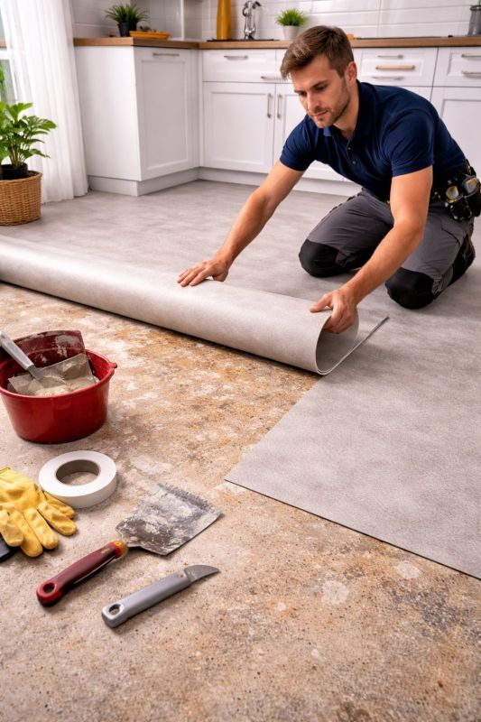 Linoleum Floor Installation in Keedysville, MD