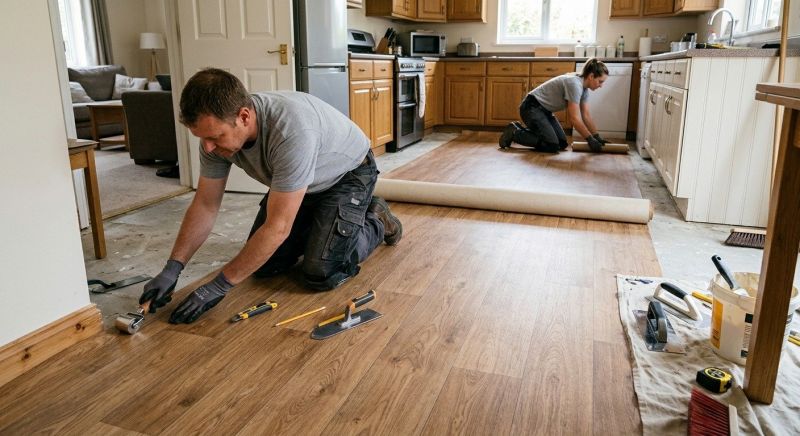 Linoleum Floor Installation in Hagerstown, MD