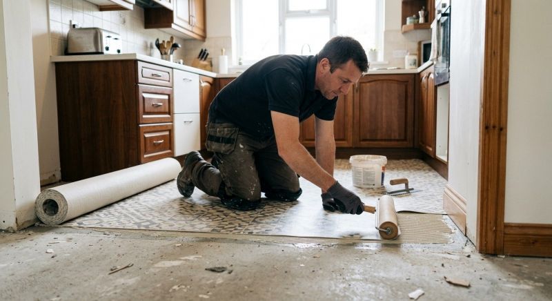 Linoleum Floor Installation in Thurmont, MD