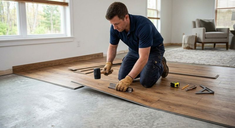 Luxury Vinyl Tile Installation in Jefferson, MD