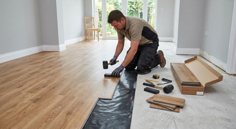 Luxury Vinyl Tile Installation in Shepherdstown, WV