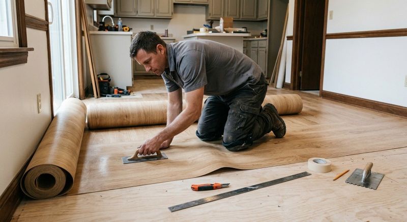 Sheet Flooring Installation in Jefferson, MD