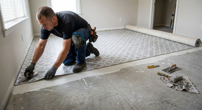 Sheet Flooring Installation in Middletown, MD