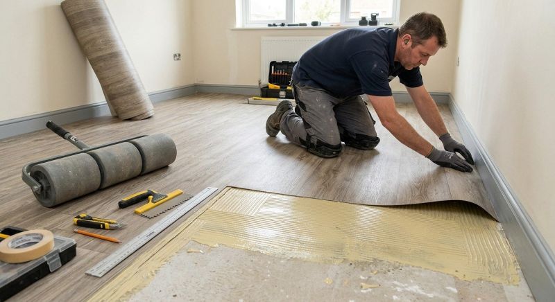 Sheet Flooring Installation in Middletown, MD