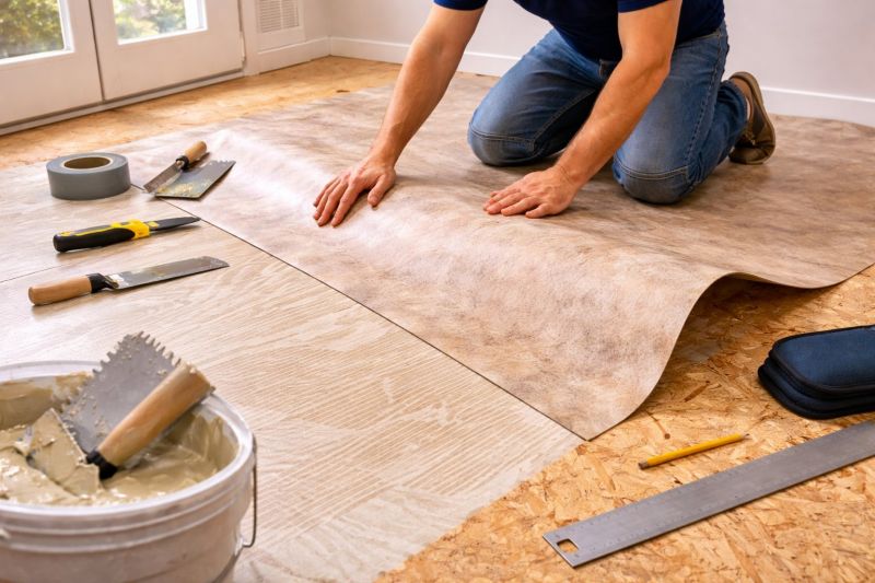 Sheet Flooring Installation in Thurmont, MD