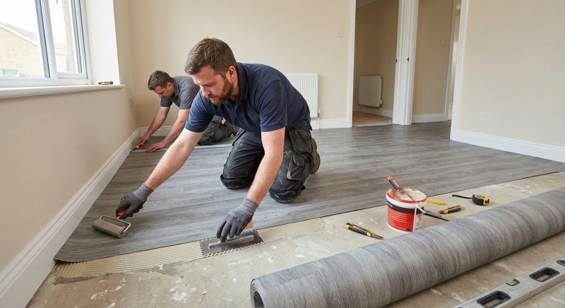 Sheet Flooring Installation in Williamsport, MD