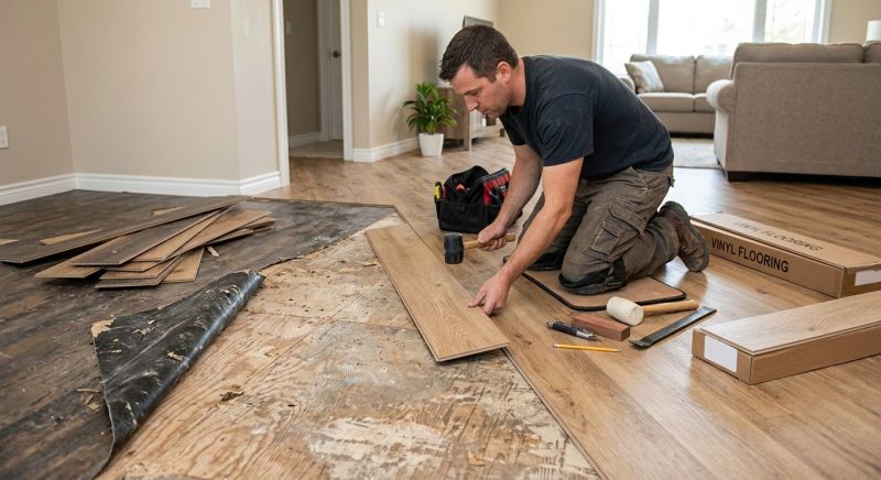 Vinyl Floor Replacement in Hagerstown, MD