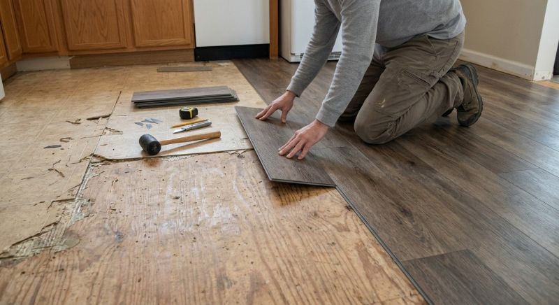 Vinyl Flooring Installation in Hagerstown, MD