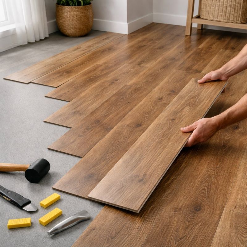 Vinyl Plank Floor Installation in Hagerstown, MD