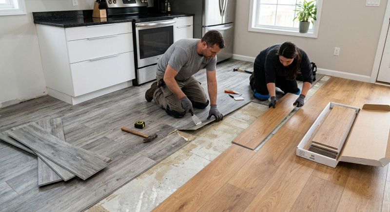 Vinyl Tile Replacement in Hagerstown, MD